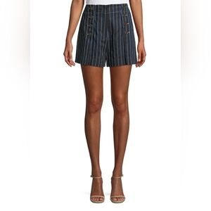 Derek Lam 10 Crosby High Rise Sailor Shorts Size 2